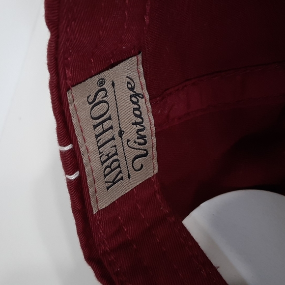 #Dog Momma Baseball Hat Cap Headwear Vintage Look KBETHOS NWT Burgundy - Picture 9 of 10